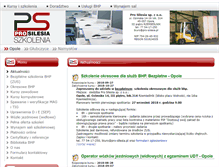 Tablet Screenshot of pro-silesia.pl